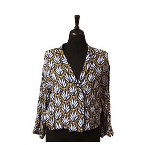 ZARA Floral Print Blouse size S